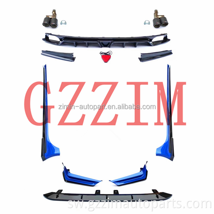 Sehemu za mwili za Plastiki za gari F180 Sport Mwili Kits for CI*IC 2022